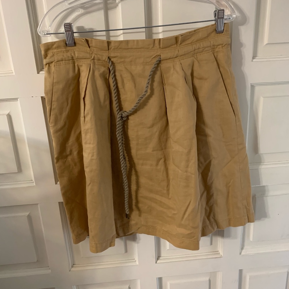 Khaki Ann Taylor Loft Skirt